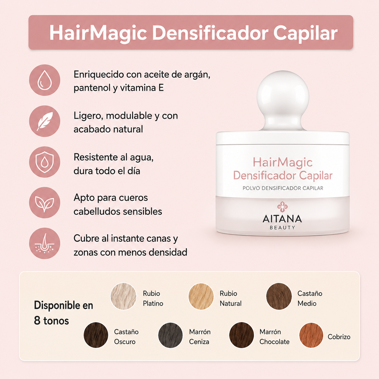 HairMagic Densificador Capilar